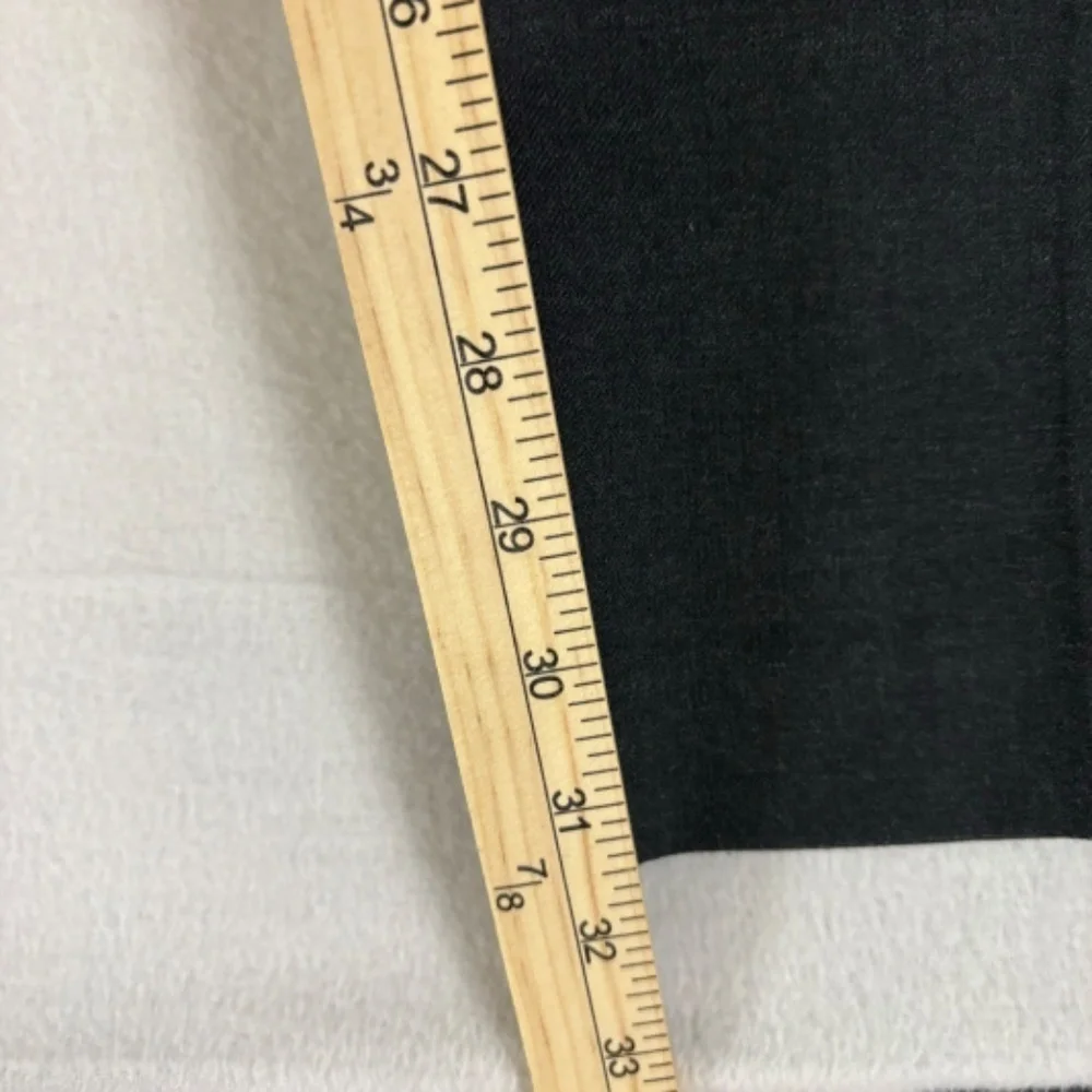 Ben Sherman super-sharp charcoal Black dress pants 32-long see Measurements